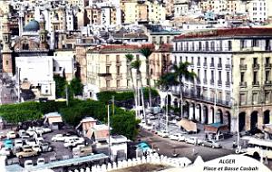 Alger - Place et Basse Casbah - 1960